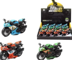 Katumoottoripyörä valot ja äänet