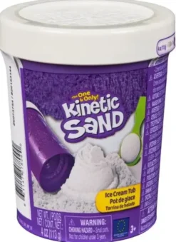 Kinetic sand ice cream tub