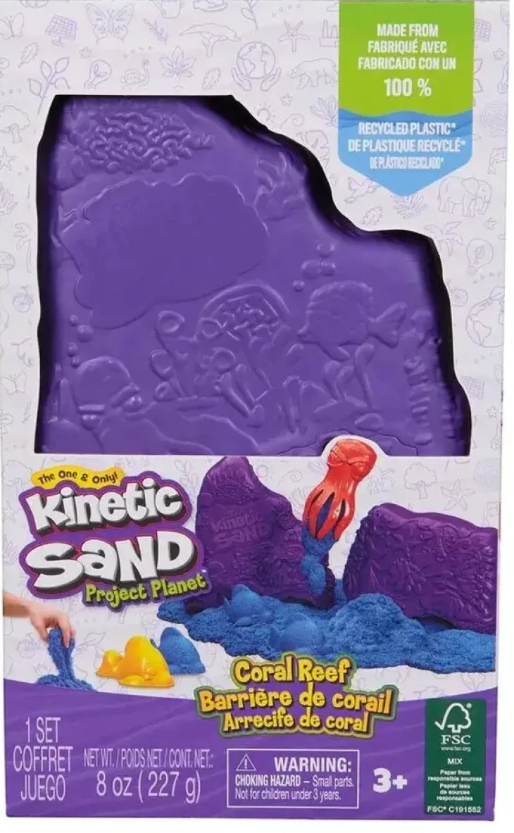 Kineticsand project planet koralliriutta