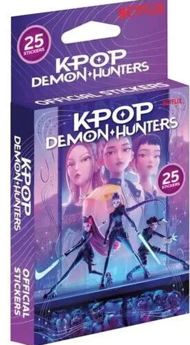 K-pop demon hunter multipack 25 stickers