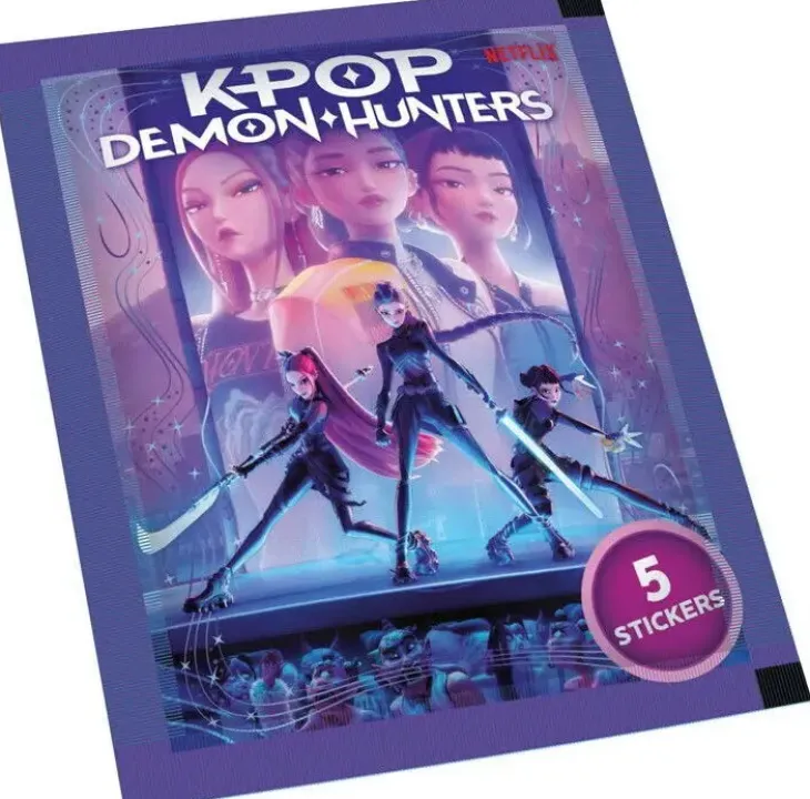 K-pop demon hunters stickers 5-pack