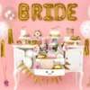 Kumipallot 30cm bride to be kulta 6kpl