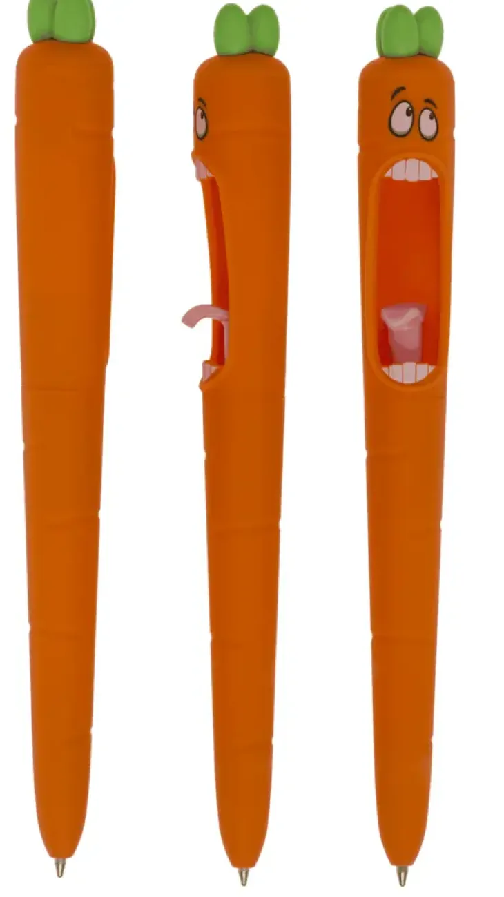 Kynä, screaming carrot, 14 cm