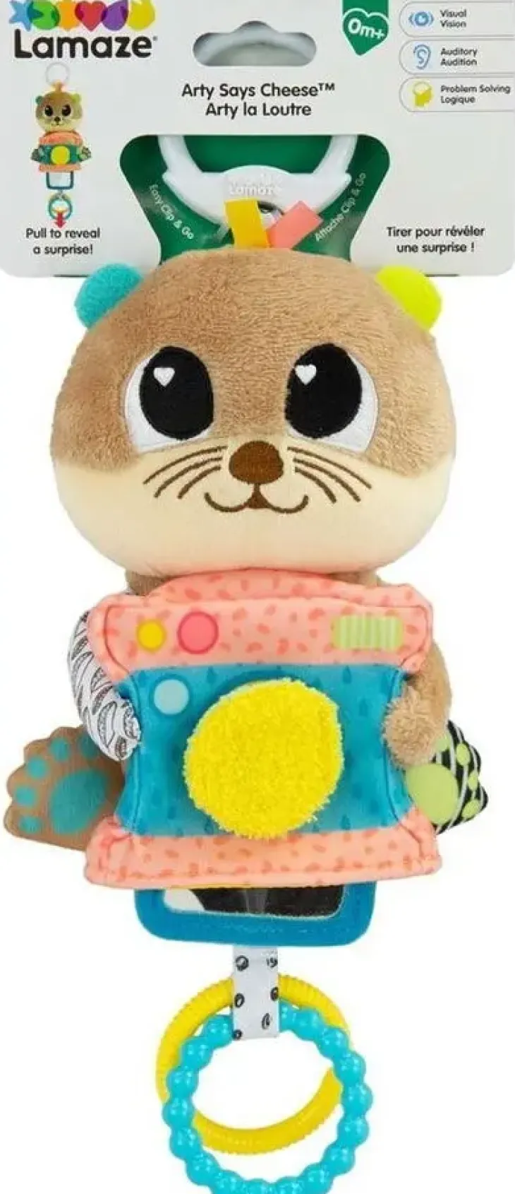 Lamaze arty saukko clip & go