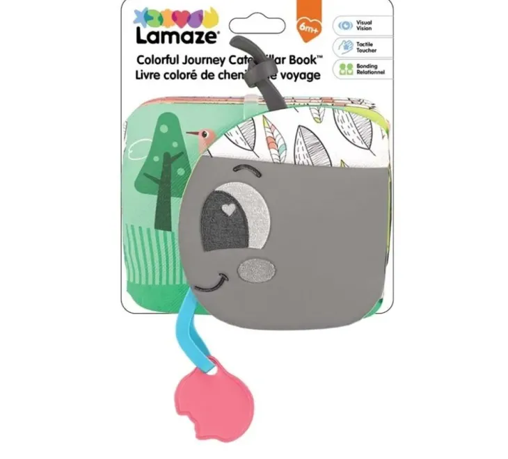 Lamaze toukka pehmokirja