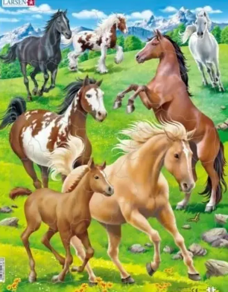 Larsen hevoset kehyspalapeli 65 p