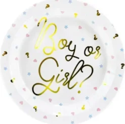 Lautaset boy or girl 6kpl