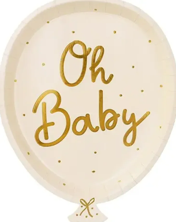 Lautaset oh baby 17.5x22 cm 6kpl