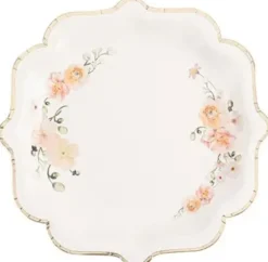 Lautaset peachy rose 8kpl