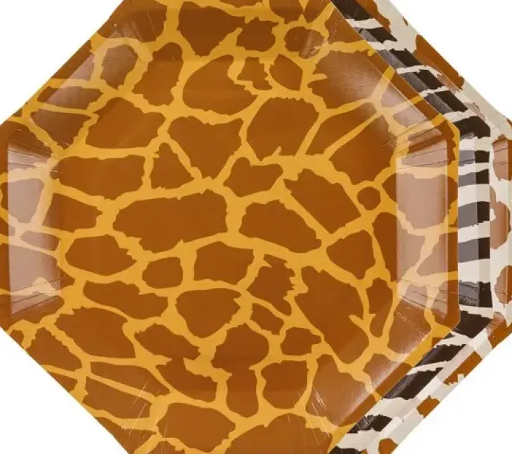 Lautaset safari 6kpl