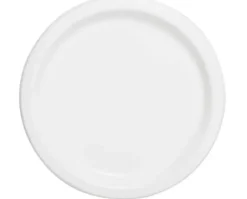 Lautaset valkoinen 8kpl 17cm