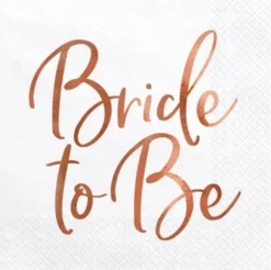 Lautasliina bride to be 20kpl