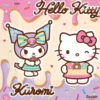 Lautasliinat hello kitty&kuromi 20kpl