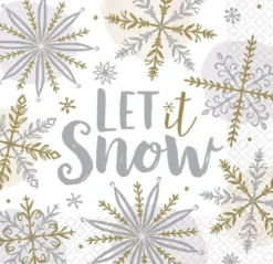 Lautasliinat let snow 16kpl