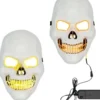 Led naamio pääkallo
