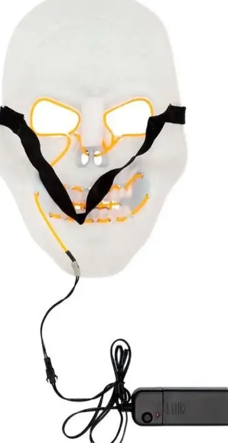 Led naamio pääkallo