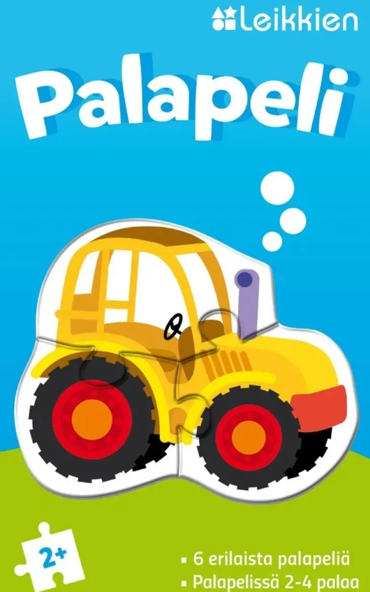 Leikkien ajoneuvot palapeli 2/3/4p