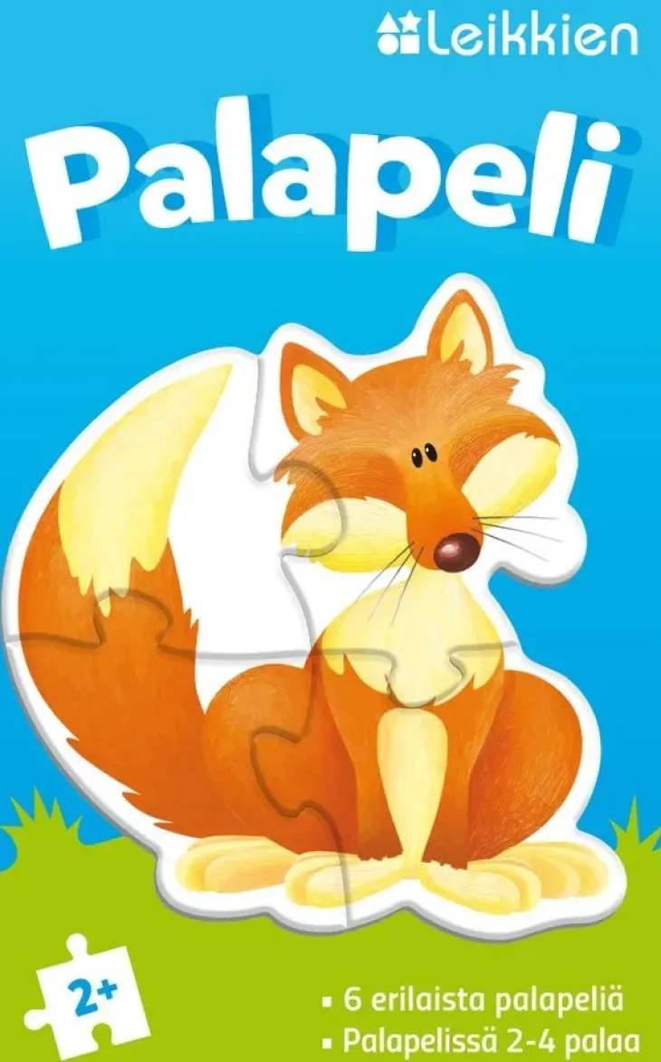 Leikkien eläimet palapeli 2/3/4p