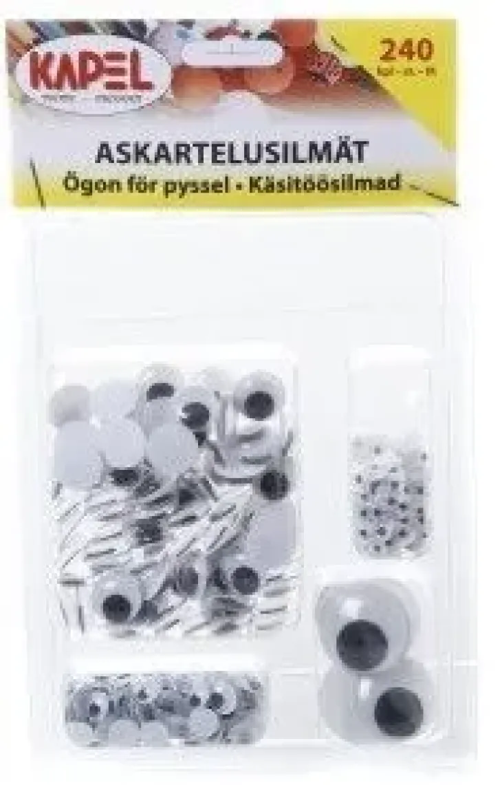 Liimattavat silmät 24okpl