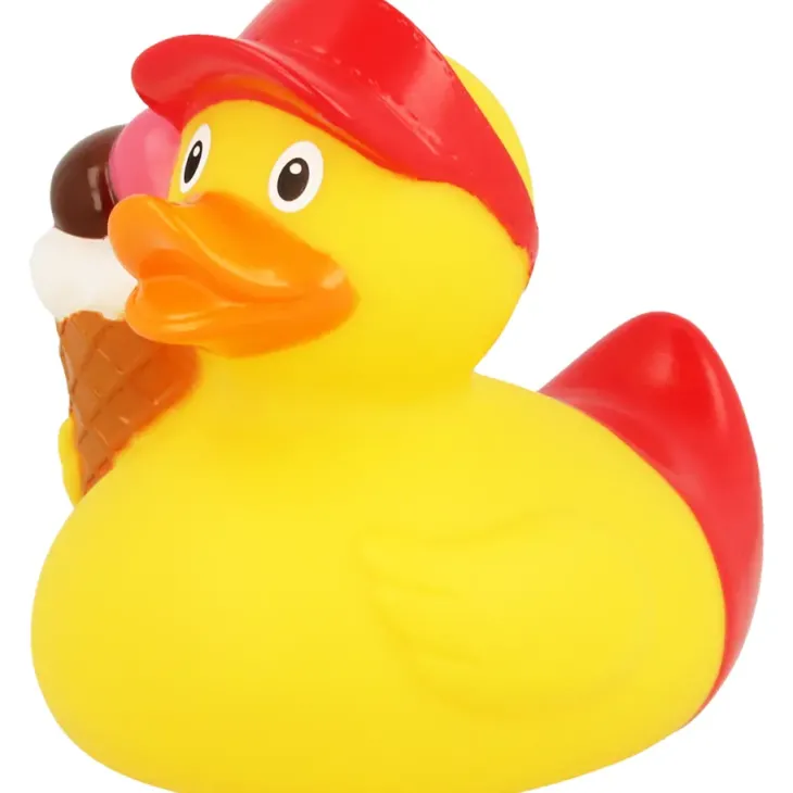 Lilalu jäätelö kumiankka