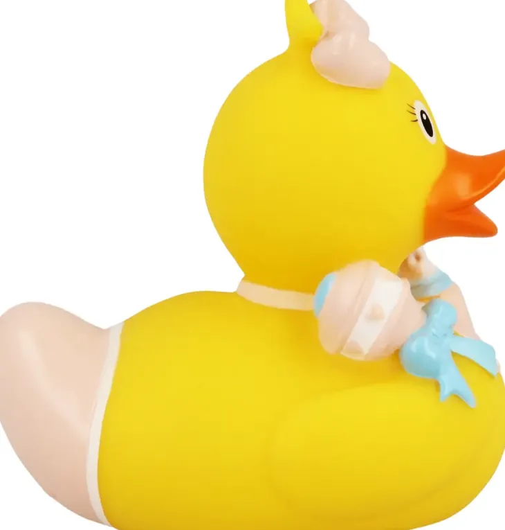 Lilalu tyttövauva kumiankka