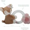Little dutch ring rattle vaaleanpunainen