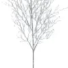 4living koristepajun oksa hopeinen 53cm