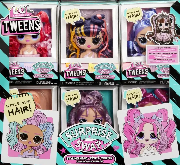 Lol tweens swap styling head