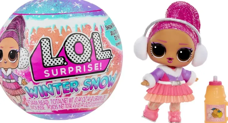 L.o.l. winter snow tots yllätyspallo