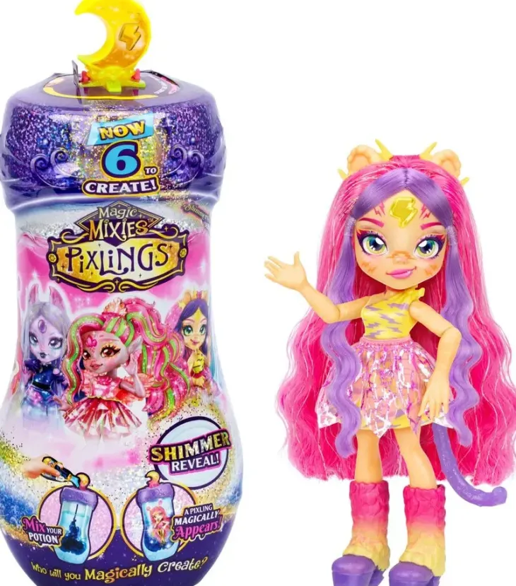 Magic mixies pixlings doll, tiggz