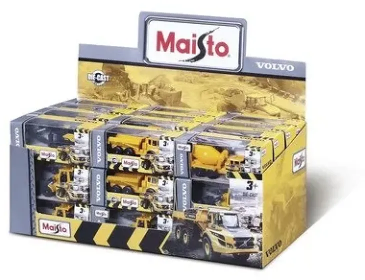 Maisto työmaa-ajoneuvo volvo 7,6cm