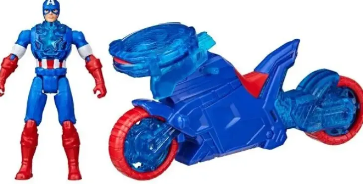 Marvel kapteeni amerikka ja turbo pyörä