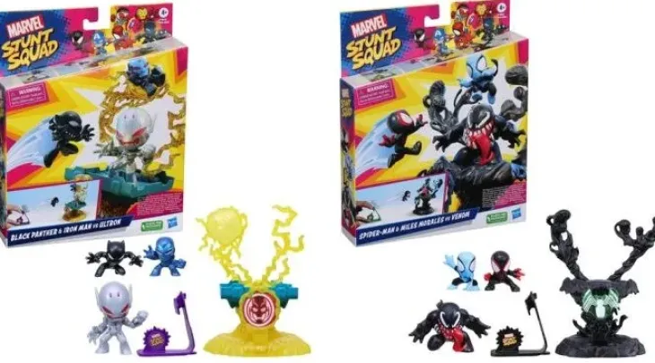 Marvel stunt squad deluxe ultron vs