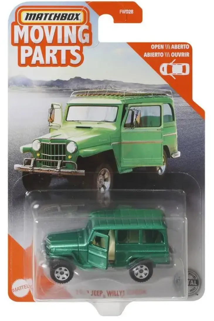 Matchbox moving parts pikkuauto