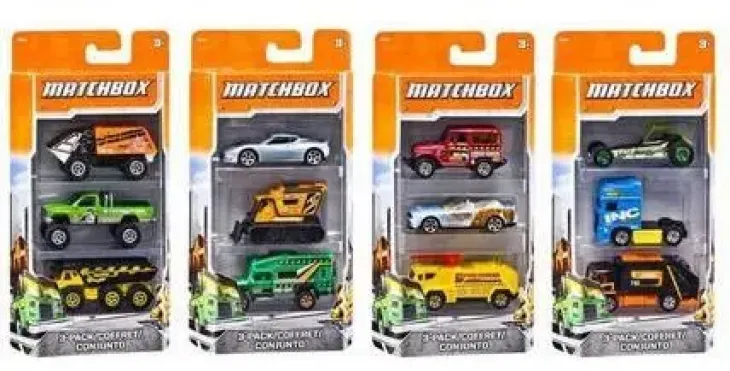 Matchbox pikkuautot 3kpl/pkt