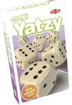 Maxi yatzy puisilla nopilla