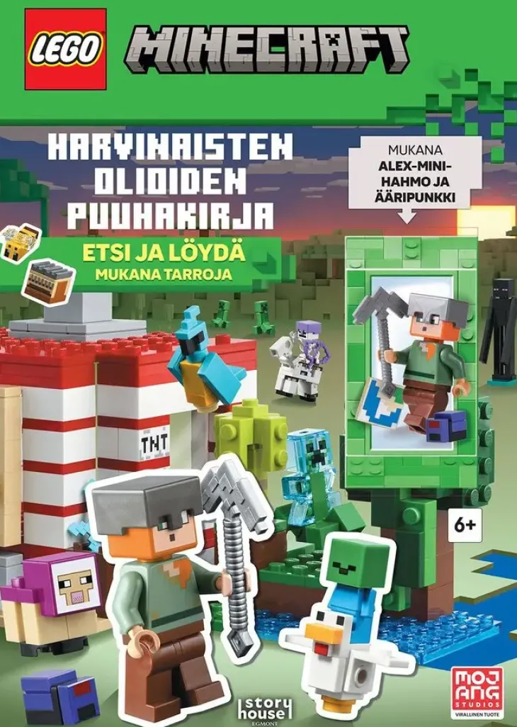 minecraft harvinaisten olioiden kirja