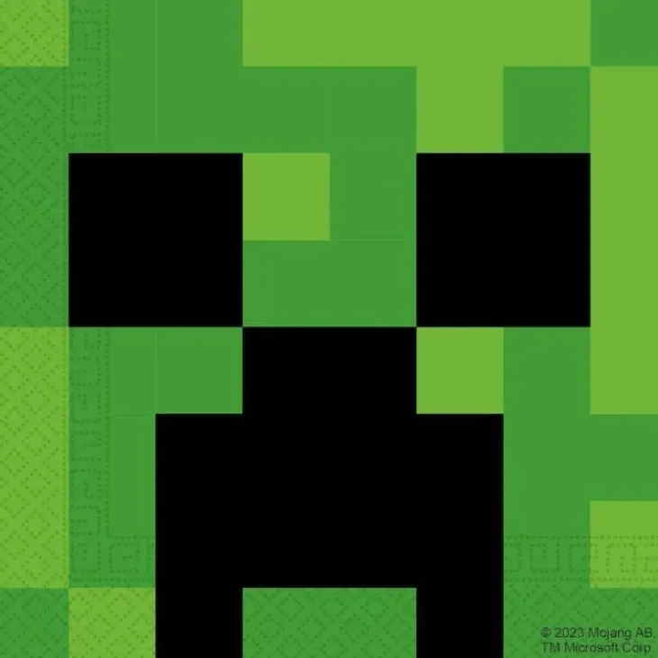 Minecraft lautasliinat 20 kpl