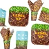 Minecraft lautasliinat 16 kpl