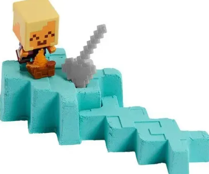 Minecraft mini mode mining keltainen