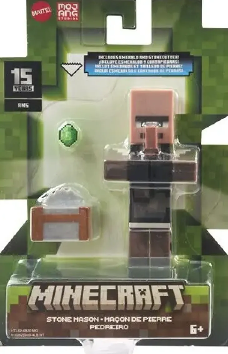Minecraft stone mason figuuri