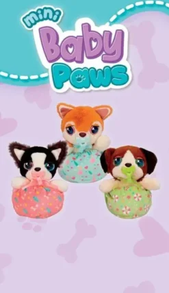 Mini baby paws koira pehmo