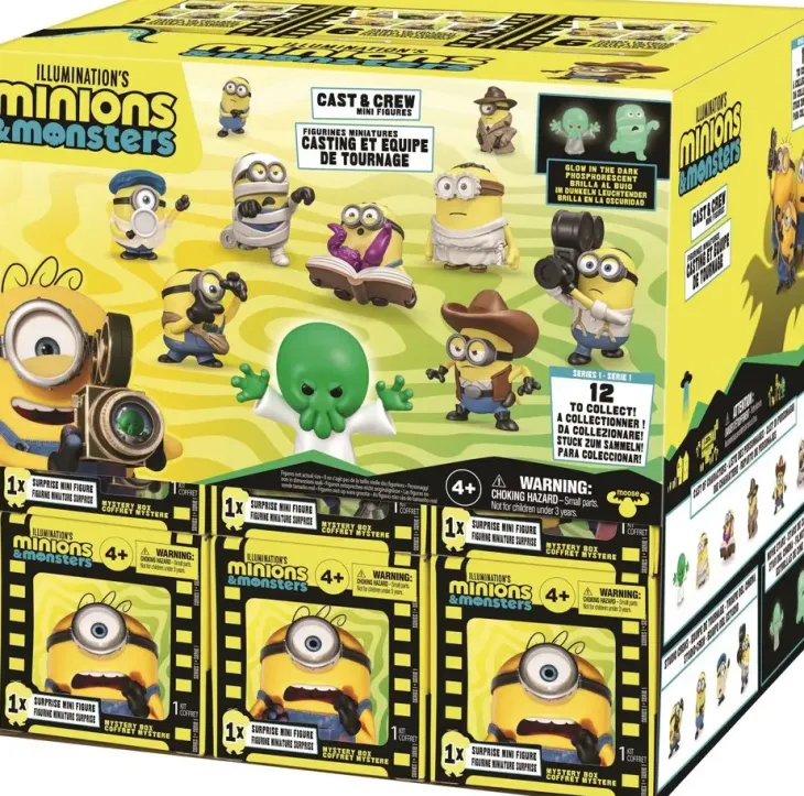 Minions mini hahmo 1 kpl