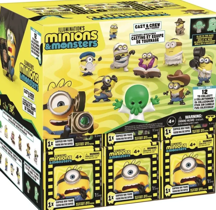 Minions mini hahmo 1 kpl