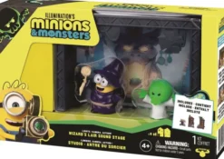 Minions monsters old western stage set