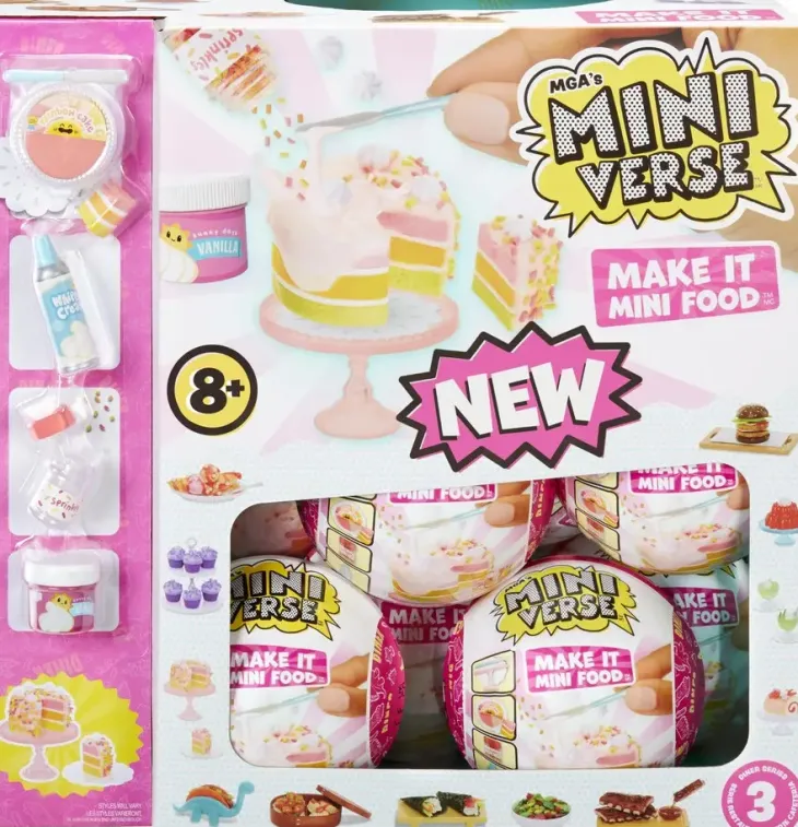 Miniverse make it mini foods: diner