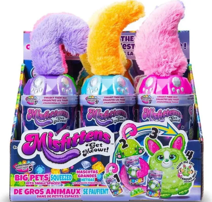 Misfittens gemstones cats 24 cm