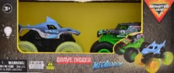 Monster jam 1:43 glowing light 2 pack
