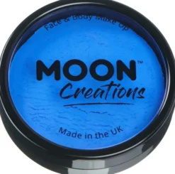 Moon face&body make up royal blue