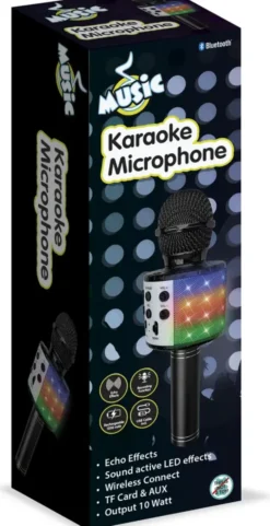 Music lightning karaoke mikrofoni